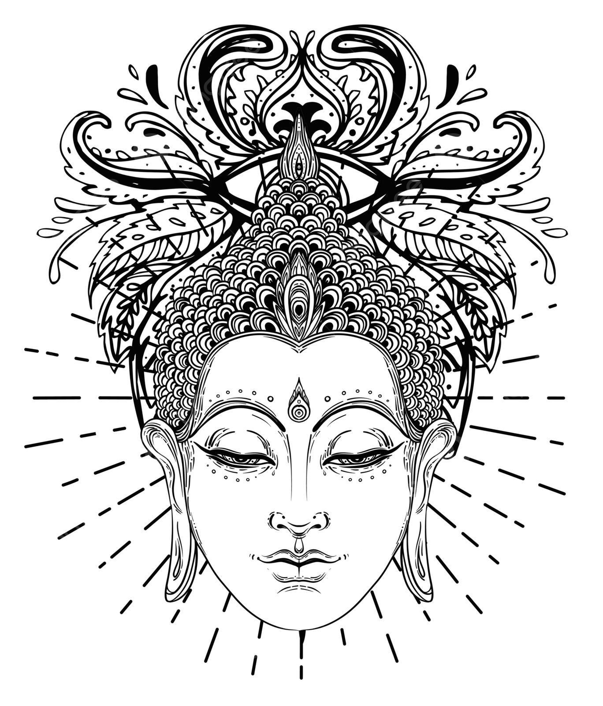 Mandalas van lachende gezichten-kleurplaat-gratis-5