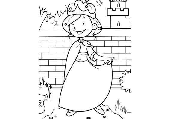 Mandalas van prinsessen en kastelen-kleurplaat-gratis-3