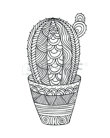 Mandalas van woestijnen en cactussen-kleurplaat-gratis-3
