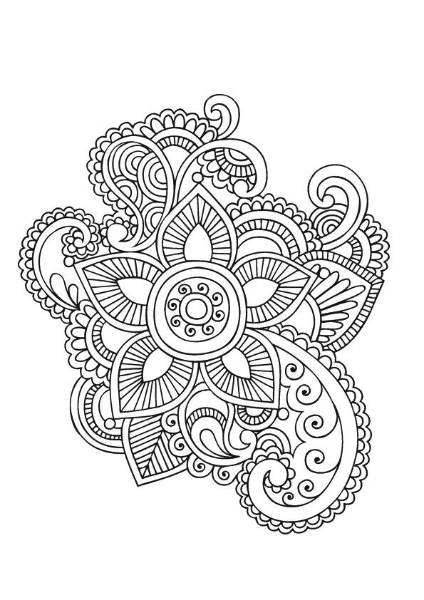 Moderne kunst mandalas-kleurplaat-gratis-1