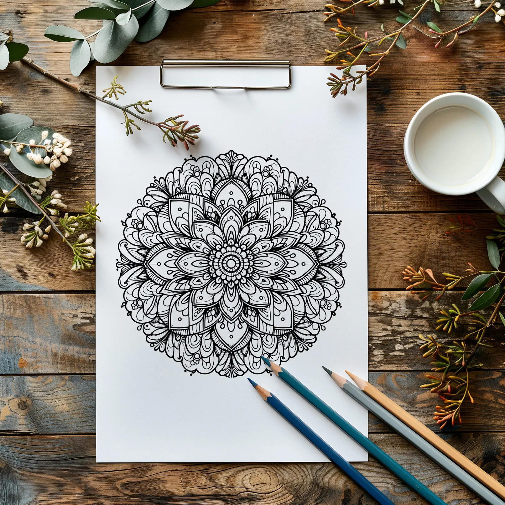 Moderne kunst mandalas-kleurplaat-gratis-14