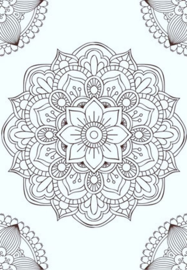 Moderne kunst mandalas-kleurplaat-gratis-2