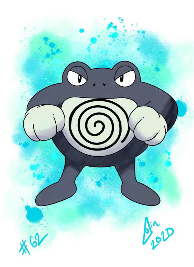Poliwrath-kleurplaat-gratis-10