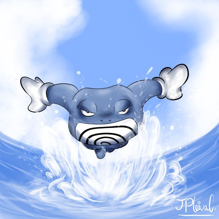Poliwrath-kleurplaat-gratis-8