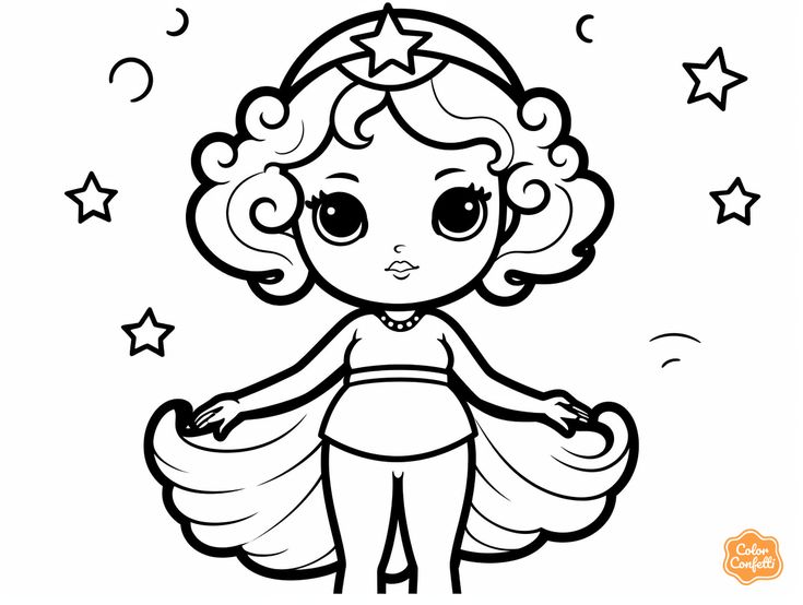 Prinses Bubbelgum-kleurplaat-gratis-13