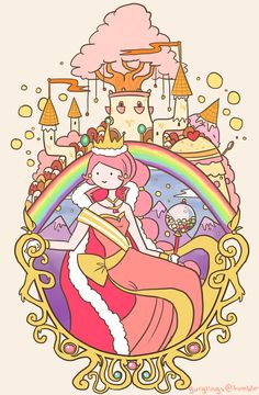 Prinses Bubbelgum-kleurplaat-gratis-3