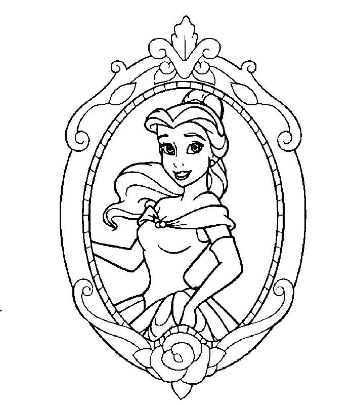 Prinses Bubbelgum-kleurplaat-gratis-4