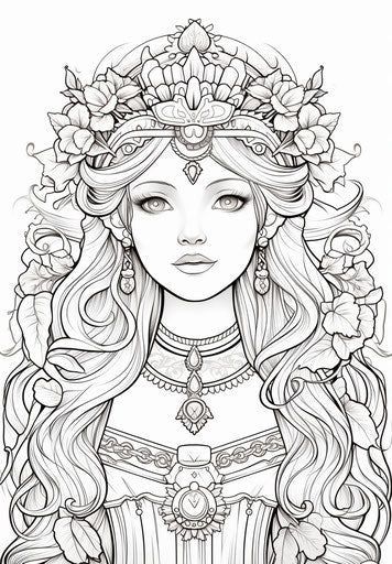 Prinses Bubbelgum-kleurplaat-gratis-7