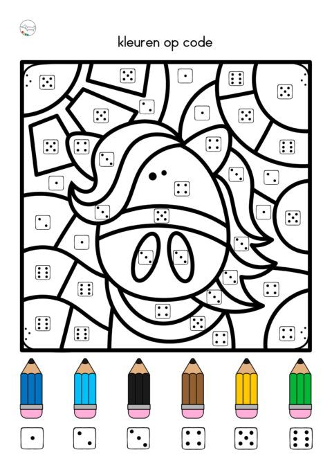 Rekenpuzzels met cijfers om in te kleuren-kleurplaat-gratis-14