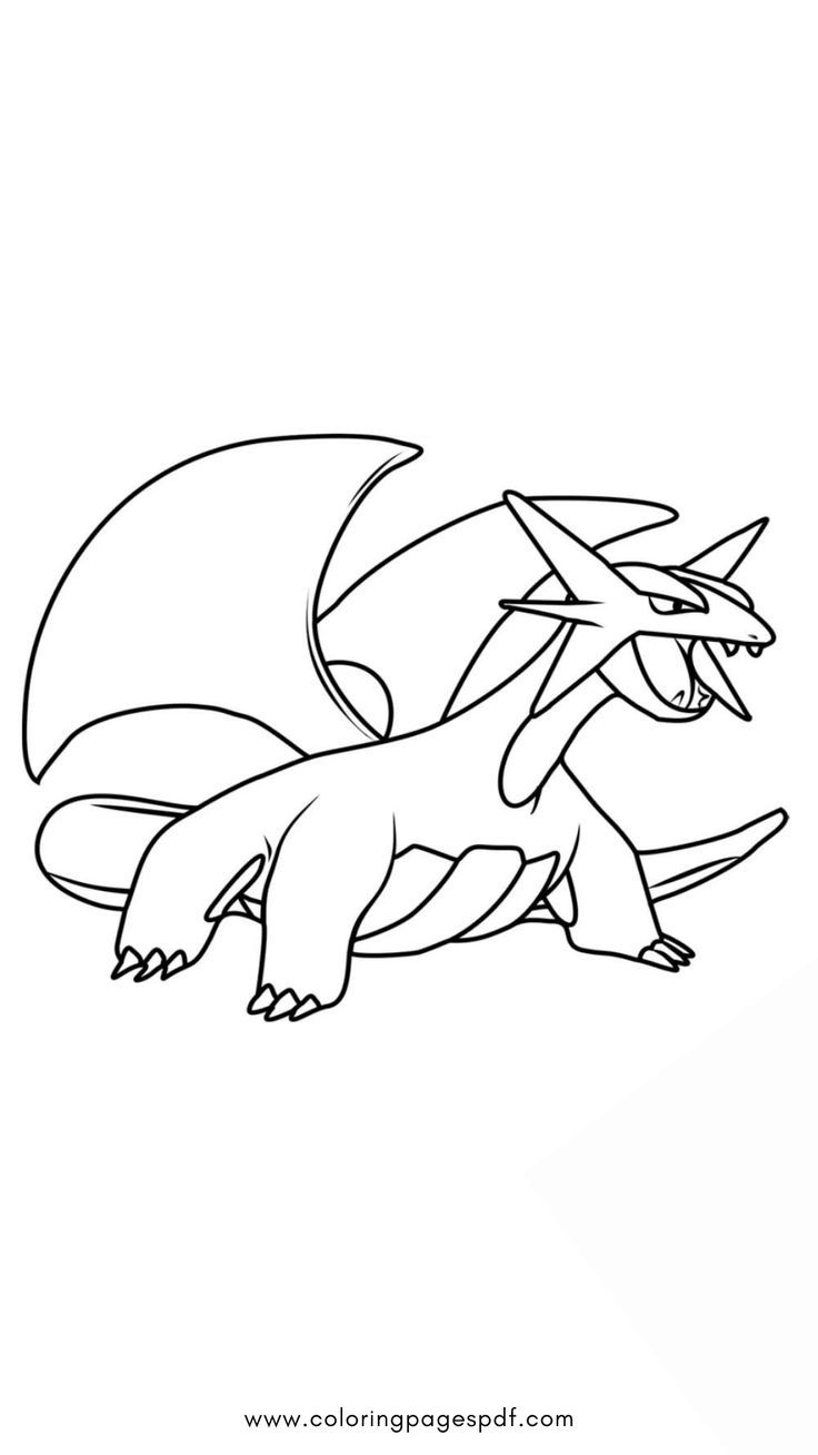 Salamence-kleurplaat-gratis-1