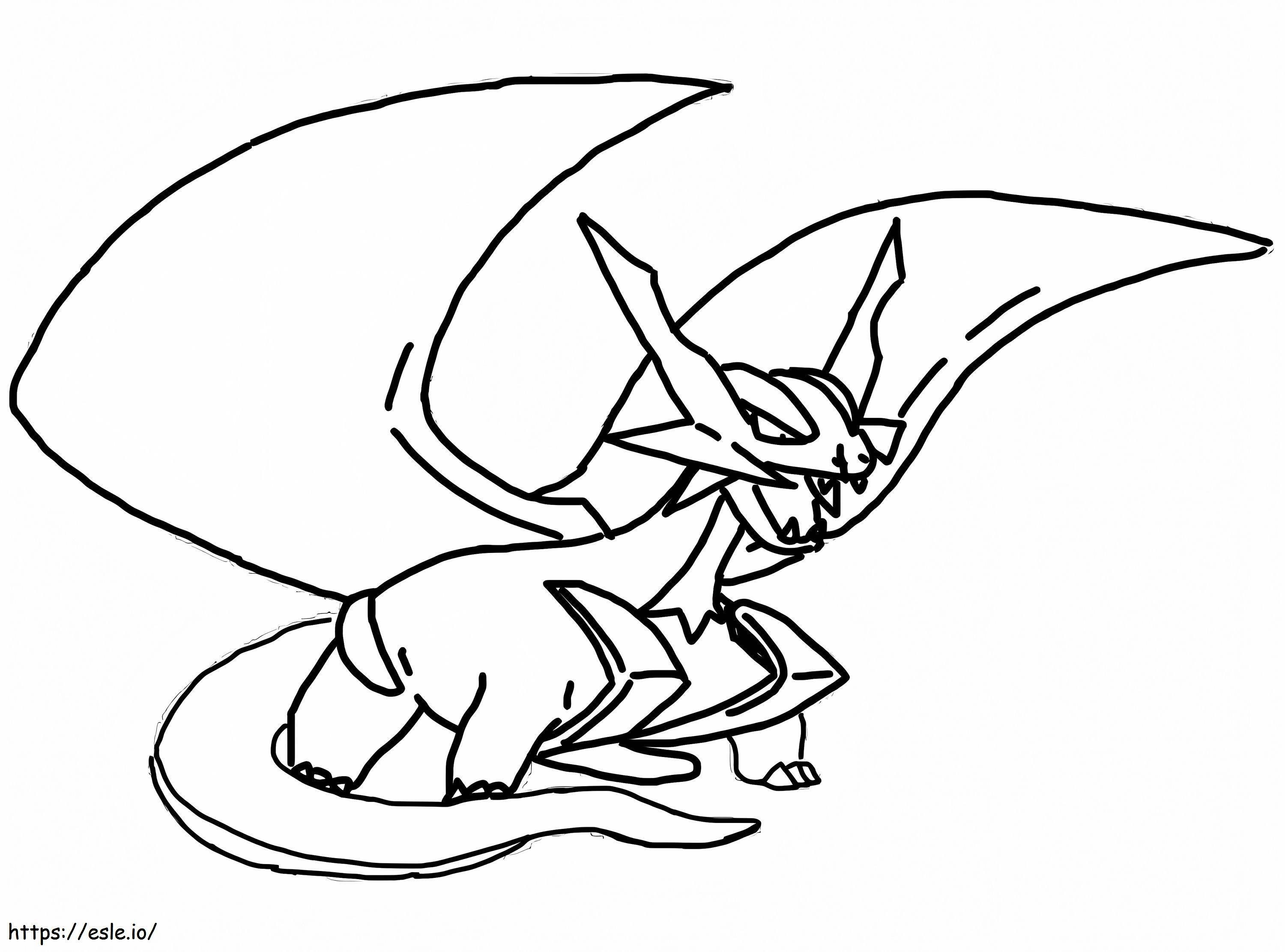Salamence-kleurplaat-gratis-4