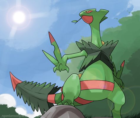 Sceptile-kleurplaat-gratis-11