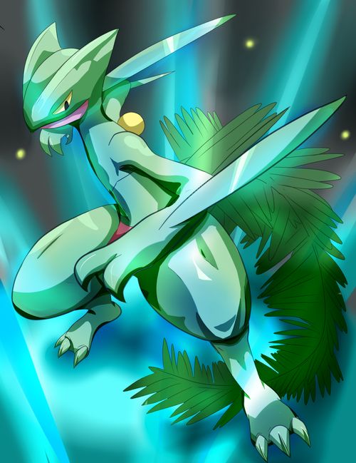 Sceptile-kleurplaat-gratis-7