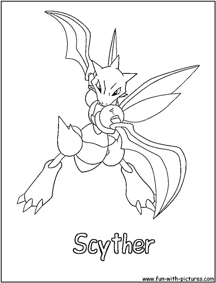 Scyther-kleurplaat-gratis-1