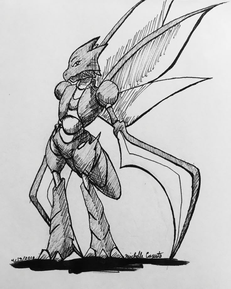 Scyther-kleurplaat-gratis-11