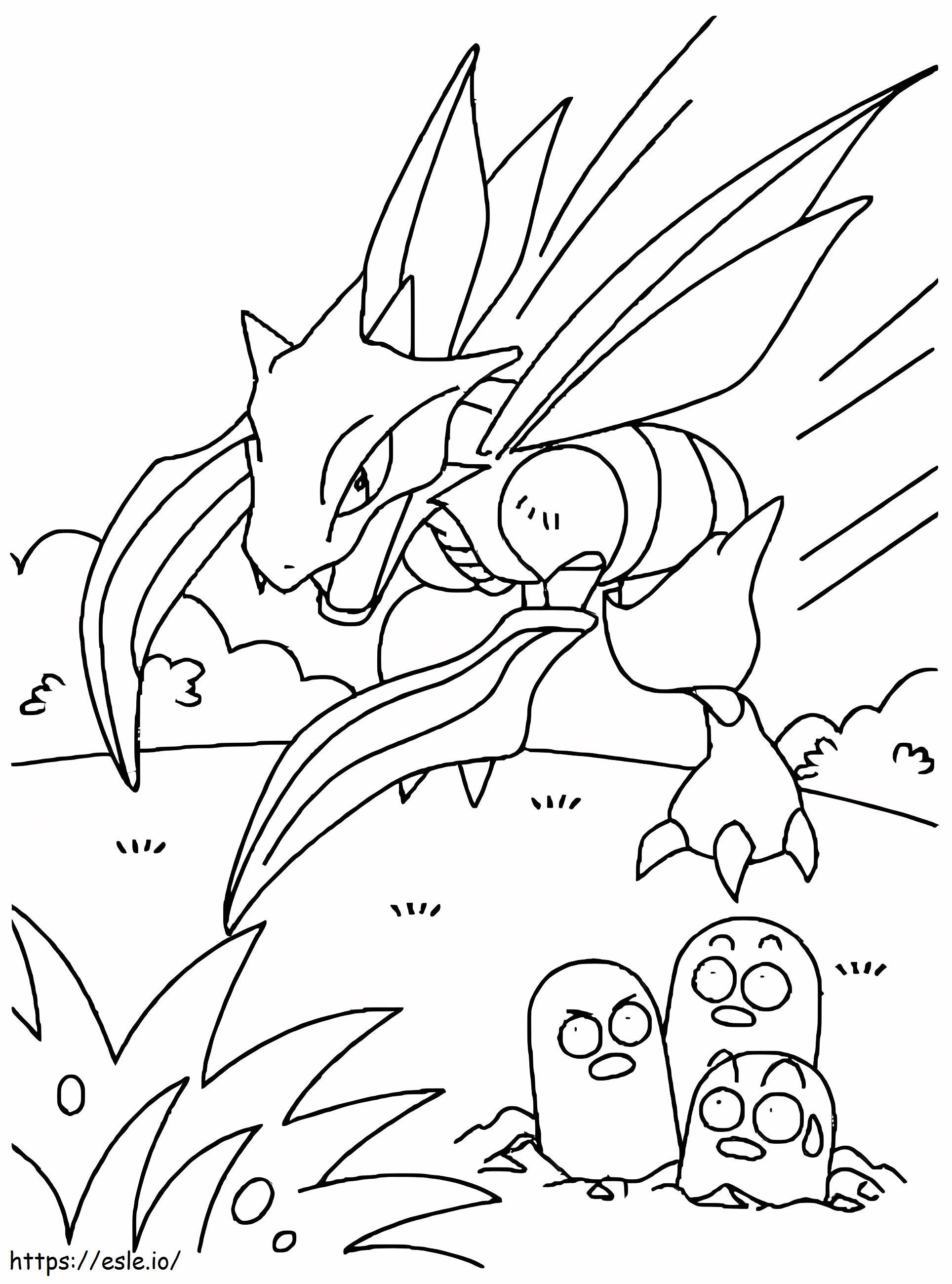 Scyther-kleurplaat-gratis-9