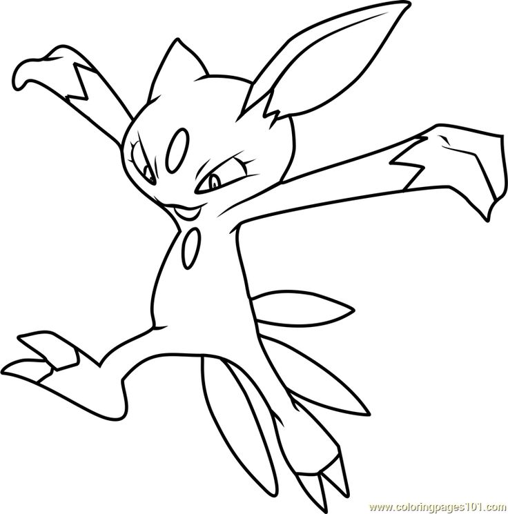 Sneasel-kleurplaat-gratis-1