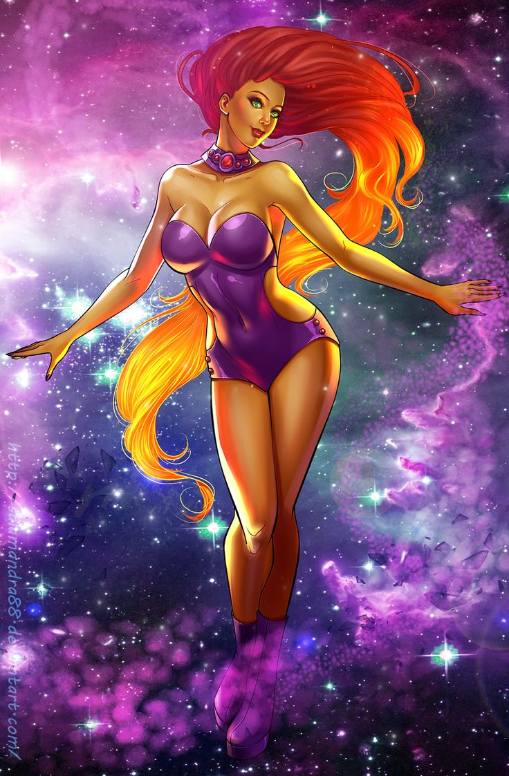 Starfire-kleurplaat-gratis-14