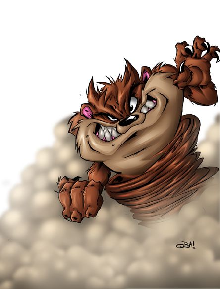 Taz-kleurplaat-gratis-5