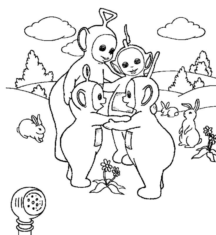 Tinky Winky-kleurplaat-gratis-6