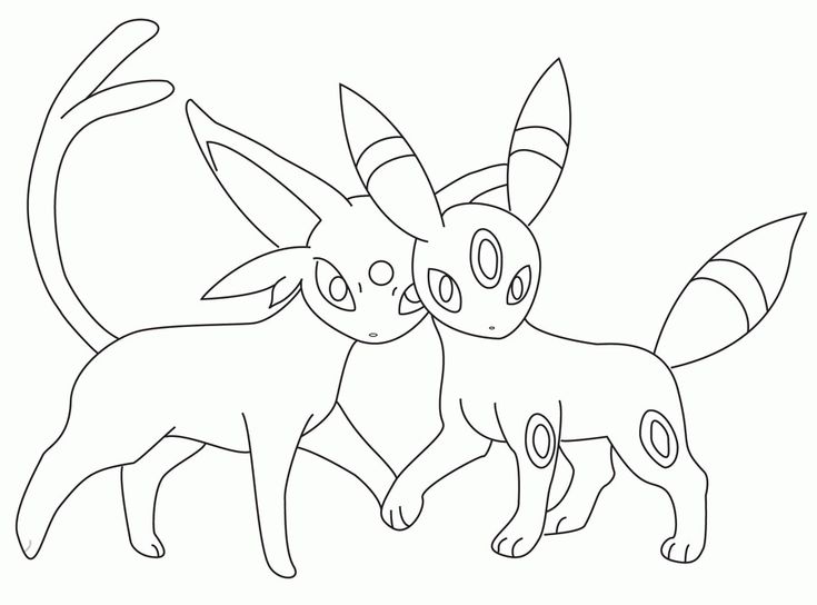 Umbreon-kleurplaat-gratis-2