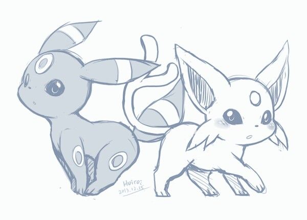Umbreon-kleurplaat-gratis-4