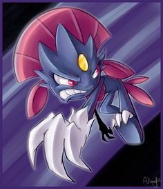 Weavile-kleurplaat-gratis-15