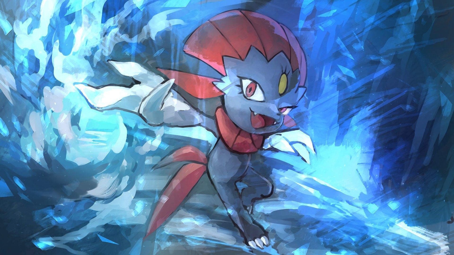 Weavile-kleurplaat-gratis-4