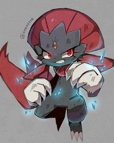 Weavile-kleurplaat-gratis-8