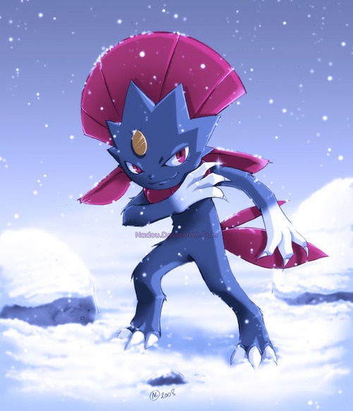 Weavile-kleurplaat-gratis-9