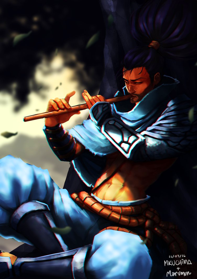 Yasuo-kleurplaat-gratis-15
