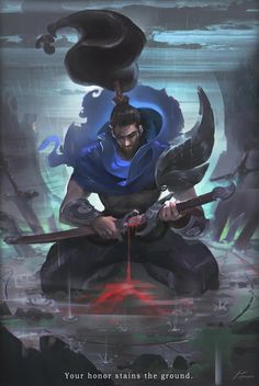Yasuo-kleurplaat-gratis-2