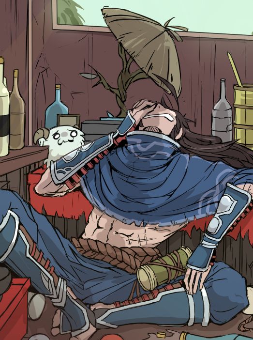 Yasuo-kleurplaat-gratis-8