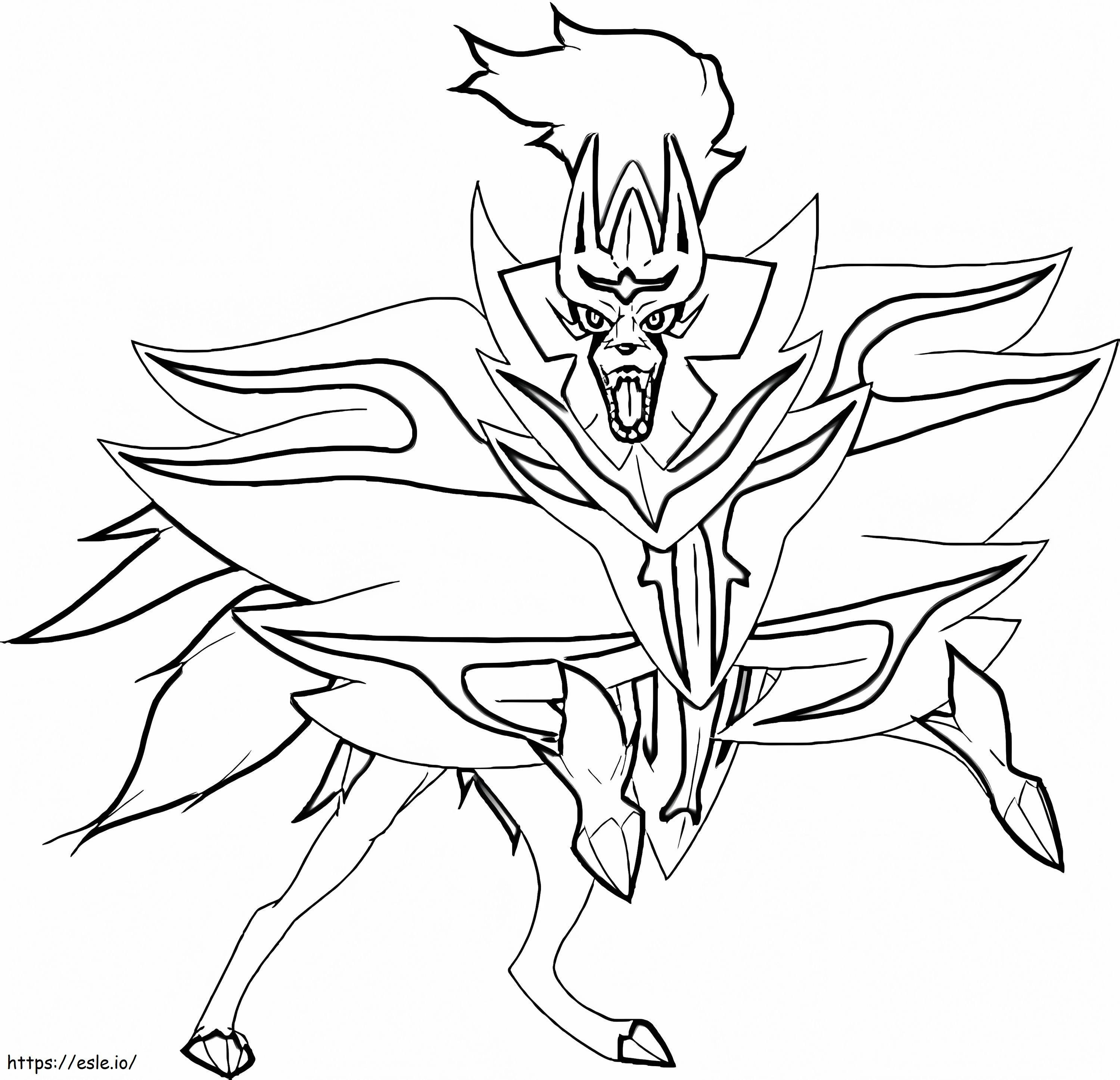 Zamazenta-kleurplaat-gratis-10