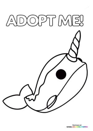 adopt me neon unicorn-kleurplaat-gratis-14