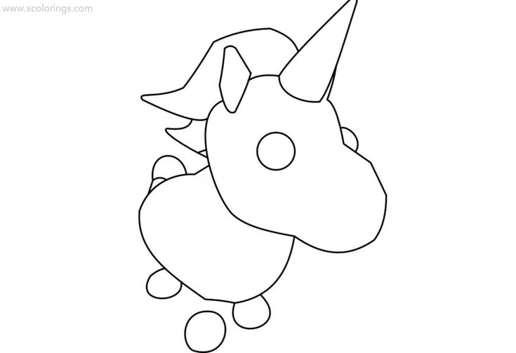 adopt me neon unicorn-kleurplaat-gratis-3