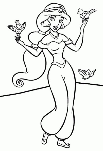 aladdin-kleurplaat-gratis-3