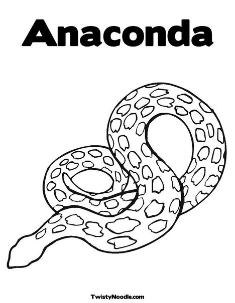anaconda-kleurplaat-gratis-5