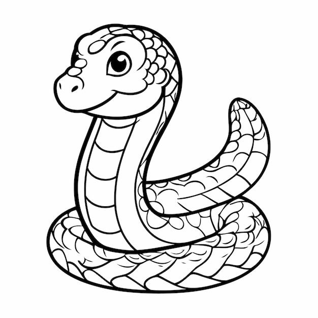 anaconda-kleurplaat-gratis-8