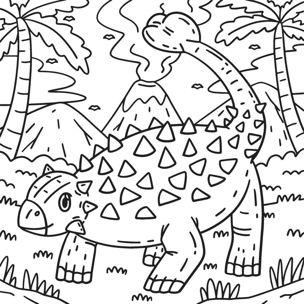 ankylosaurus-kleurplaat-gratis-14