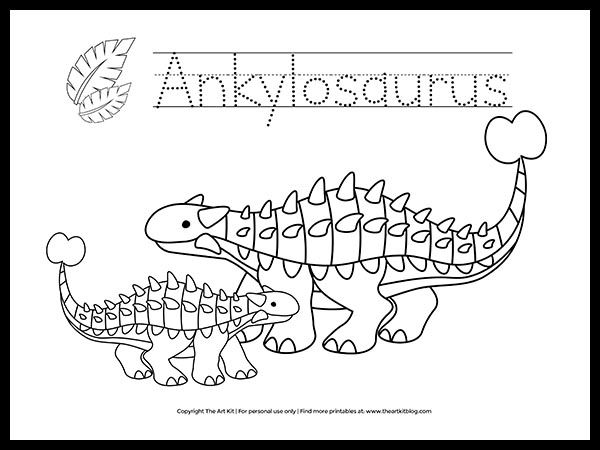 ankylosaurus-kleurplaat-gratis-6