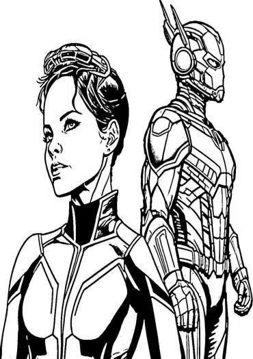 ant man-kleurplaat-gratis-14