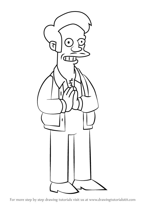 apu nahasapeemapetilon-kleurplaat-gratis-1