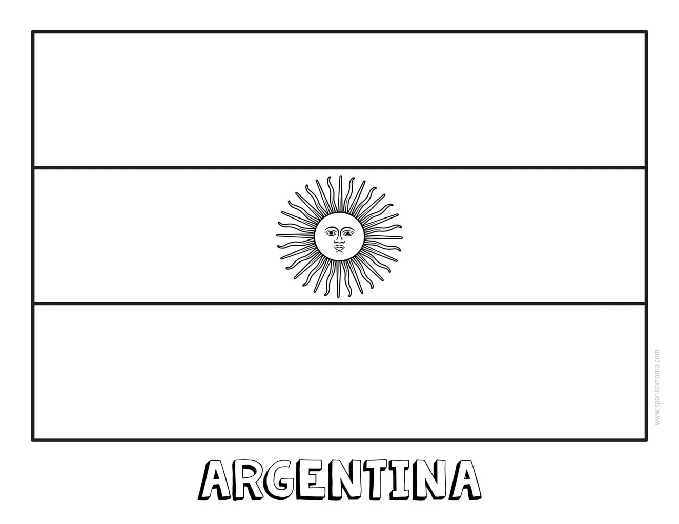 argentinie-kleurplaat-gratis-3