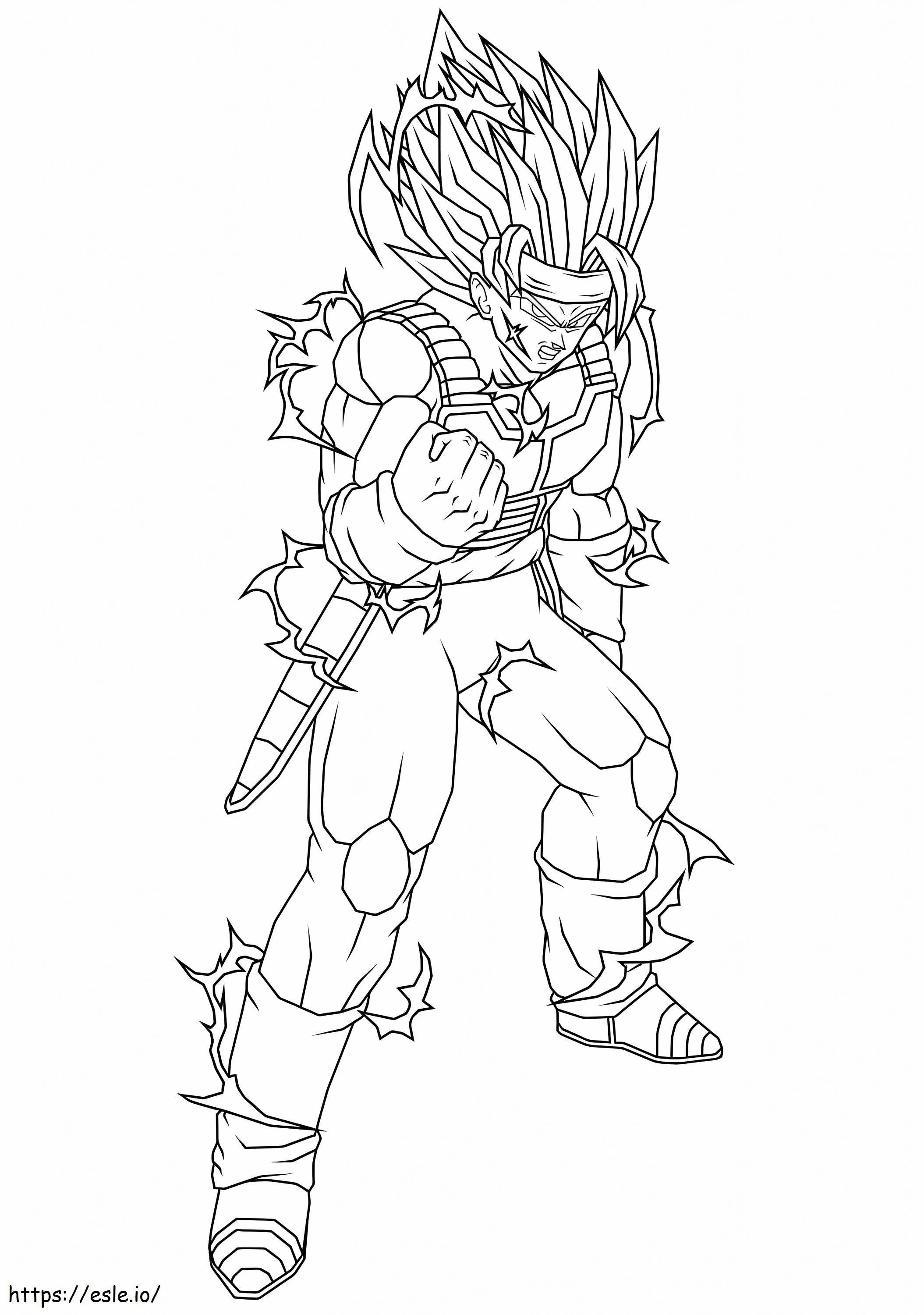 bardock-kleurplaat-gratis-11