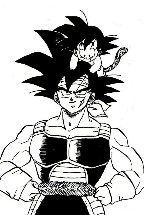 bardock-kleurplaat-gratis-7