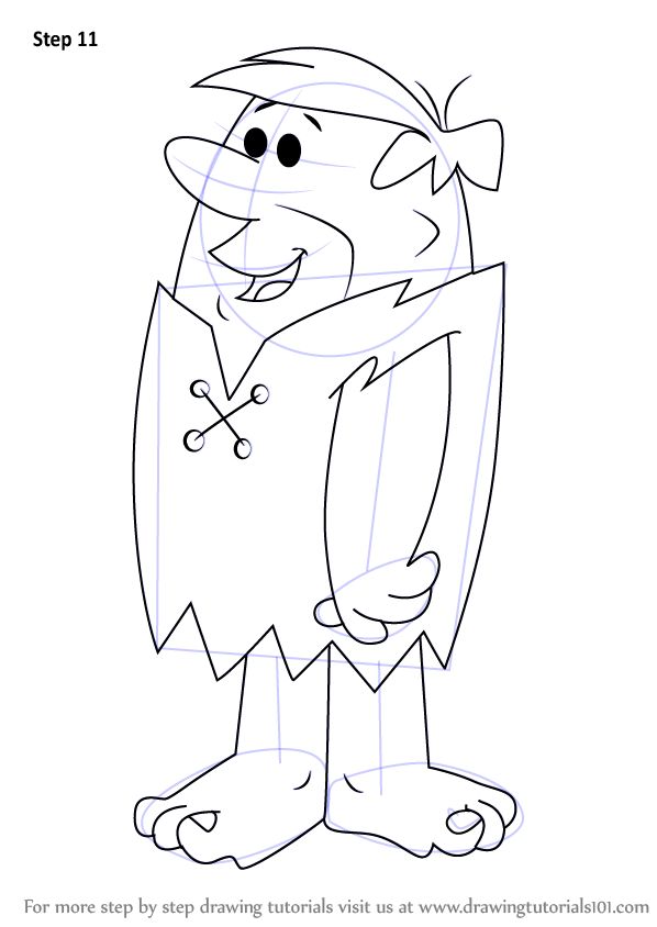 barney rubble-kleurplaat-gratis-1