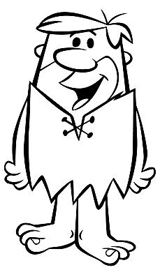 barney rubble-kleurplaat-gratis-4