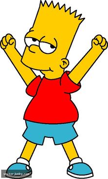 bart simpson-kleurplaat-gratis-14