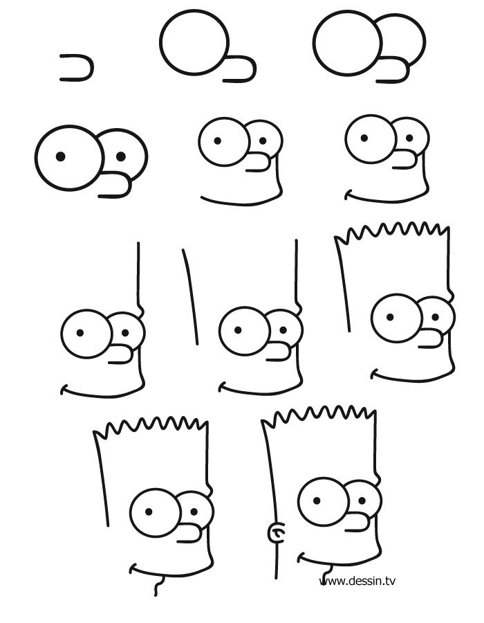 bart simpson-kleurplaat-gratis-8